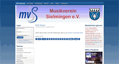 Desktop Screenshot of mv-sielmingen.de