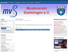 Tablet Screenshot of mv-sielmingen.de